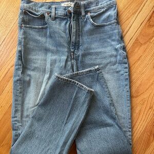Madewell High-Rise Light Wash Relaxed Jeans